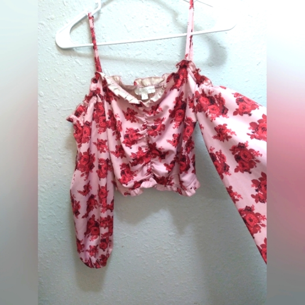 Shabby Chic Off Shoulder Blouse